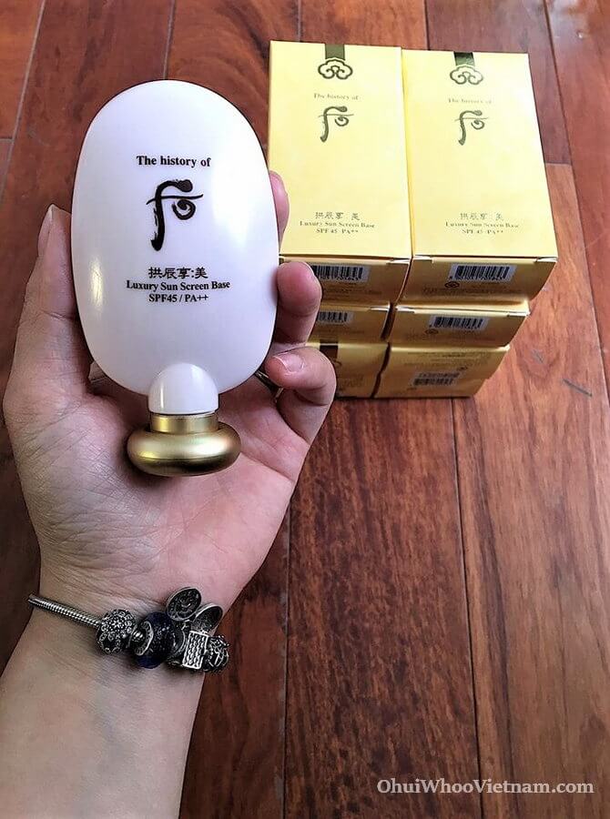 Kem lót trang điểm chống nắng Whoo Gongjinhyang Mi Sun Screen Base SPF45