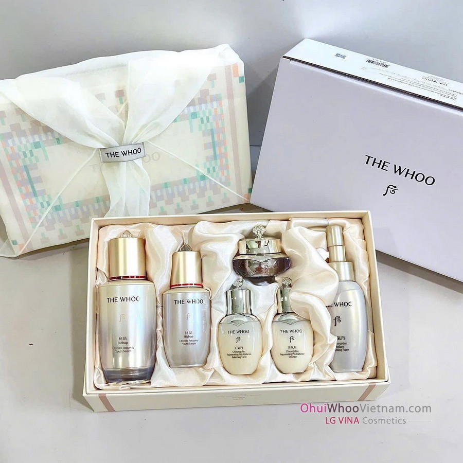 Bộ Tinh Chất Đông Y Whoo Bichup Ultimate Recovery Youth Serum Set