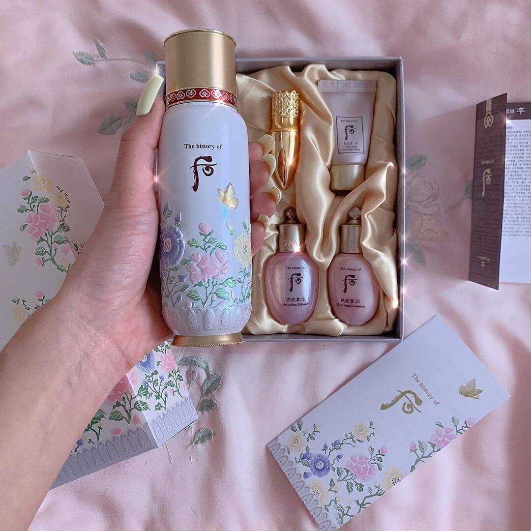 Set Tinh chất tái sinh Whoo Firts Care Moisture Anti-Aging Essence Limited 2019