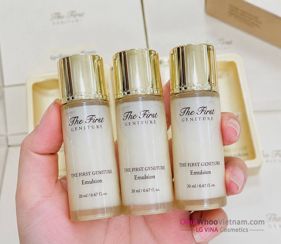 Combo 3 Sữa dưỡng Ohui The First Emulsion 20ml