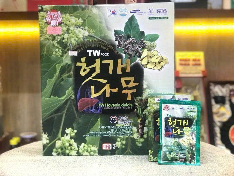 Nước bổ gan Taewoong Hàn Quốc thanh nhiệt cơ thể