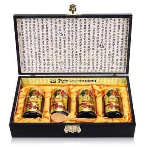 Cao hồng sâm Hàn Quốc Hộp Gỗ Kanghwa 250g x 4 lọ