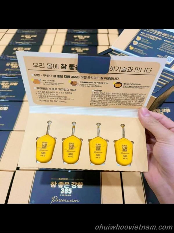Tinh Chất Nghệ Nano Curcumin Gold Hàn Quốc