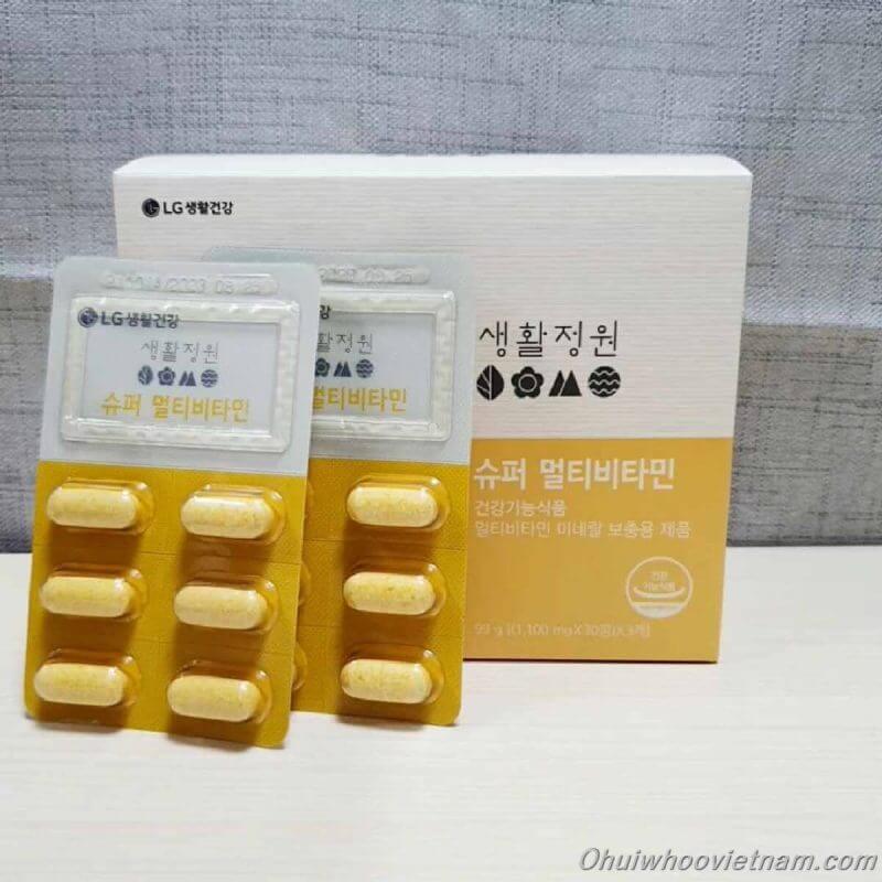 Viên Uống Vitamin Tổng Hợp LG Hàn Quốc