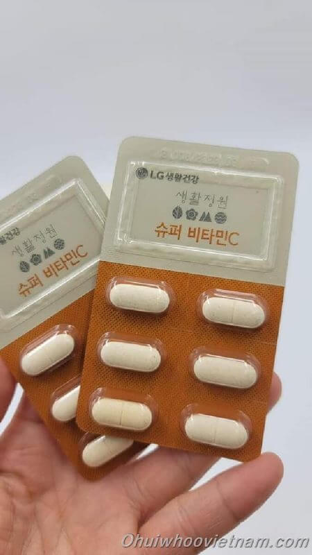 Viên Uống Bổ Sung Vitamin C LG Hàn Quốc