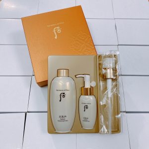 Set sữa rửa mặt tái sinh Whoo Radiant Cleansing Foam