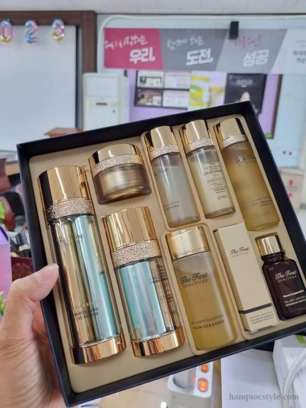 Set Tinh chất Ohui The First Geniture Brightening Dual Serum 50ml