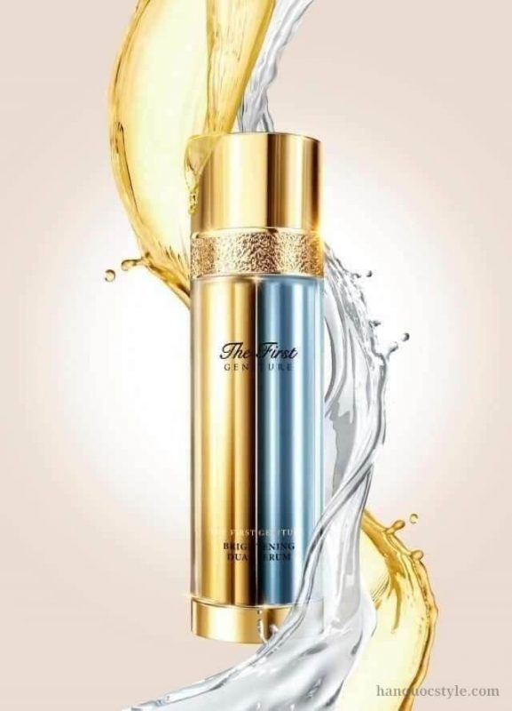 Set Tinh chất Ohui The First Geniture Brightening Dual Serum 50ml