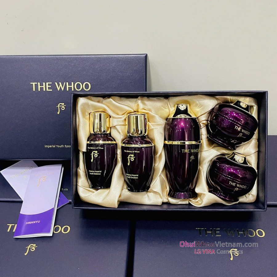 Bộ dưỡng Whoo HwanYu Hoàn lưu Cao mini 5 pcs