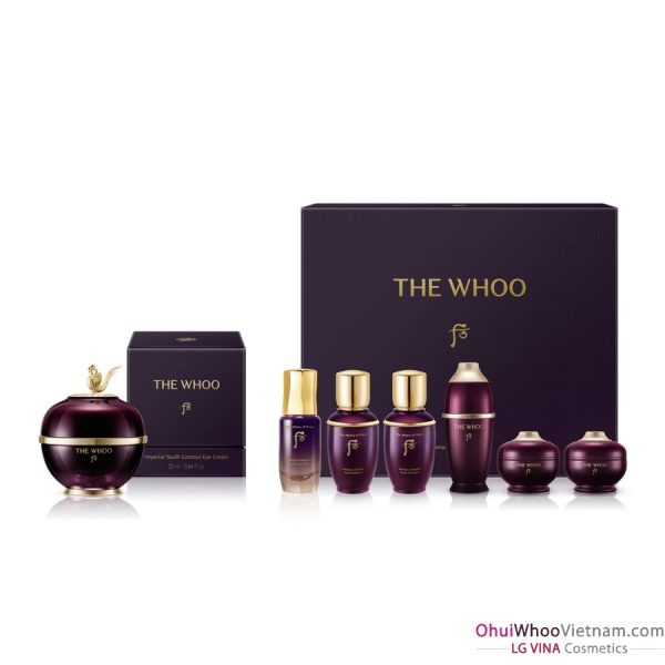 Bộ Kem Mắt Hoàn Lưu Cao Whoo Hwanyu Imperial Youth Contour Eye Cream Special Set