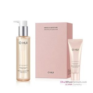 Set Dầu Tẩy Trang Ohui Miracle Moisture Cleansing Oil 150ml