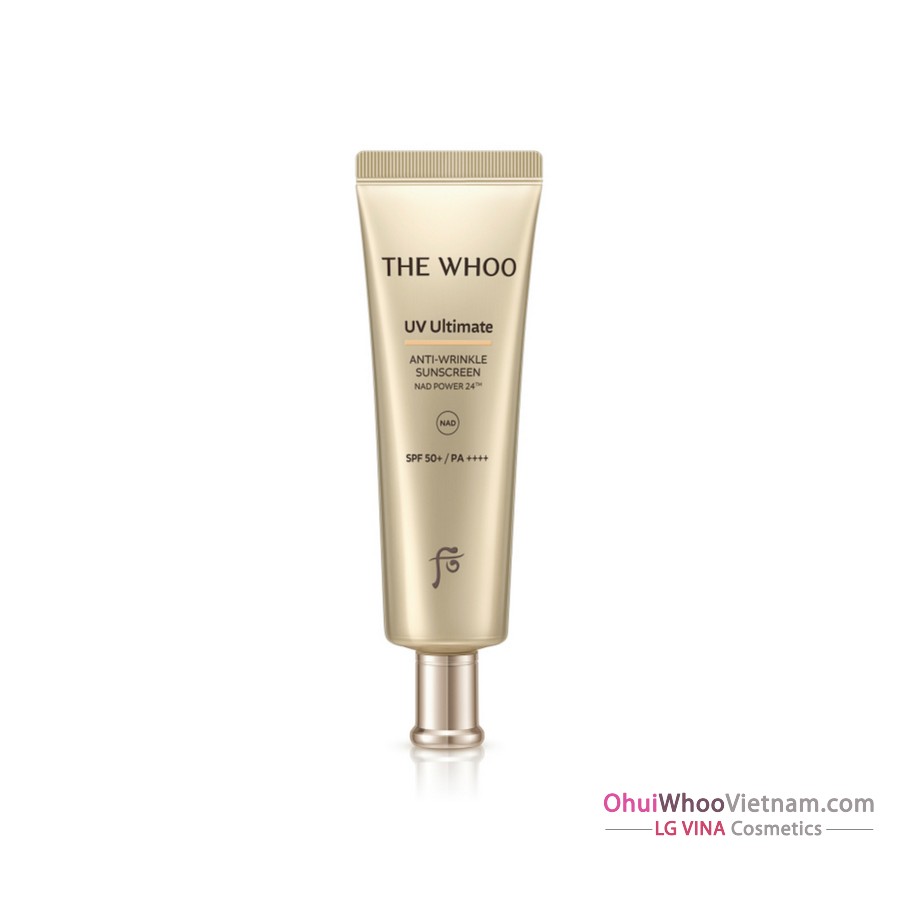 Kem chống nắng Whoo Vàng Anti Wrinkle Sunscreen NAD Power
