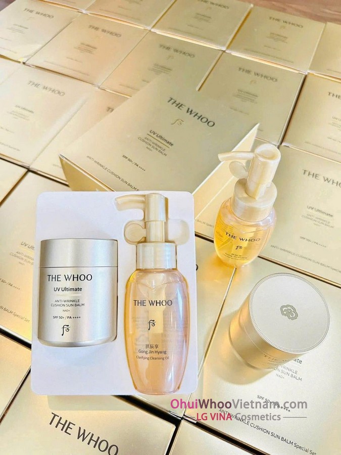 Phấn Tươi Whoo UV Ultimate Sun Balm: Chống Nắng, Chống Nhăn, Lớp Nền Hoàng Kim.