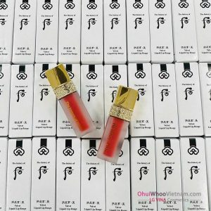 Son Kem Whoo Gongjinhyang Mi Velvet Liquid Lip Rouge Mini 2.1g màu 18/88