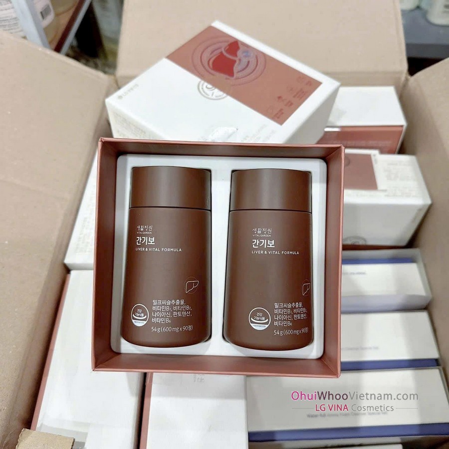 Viên Uống Giải Độc- Bổ Gan Gangibo Của Tập Đoàn LG Hàn Quốc