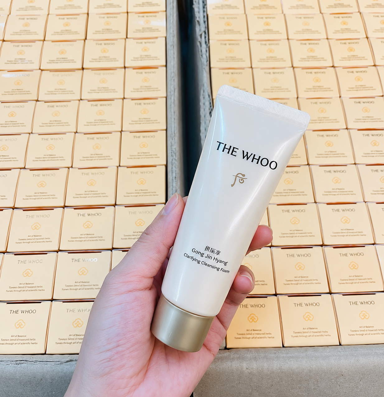 Sữa Rửa Mặt Hoàng Cung Whoo Gongjinhyang Clarifying Cleansing Foam 40ml không hộp