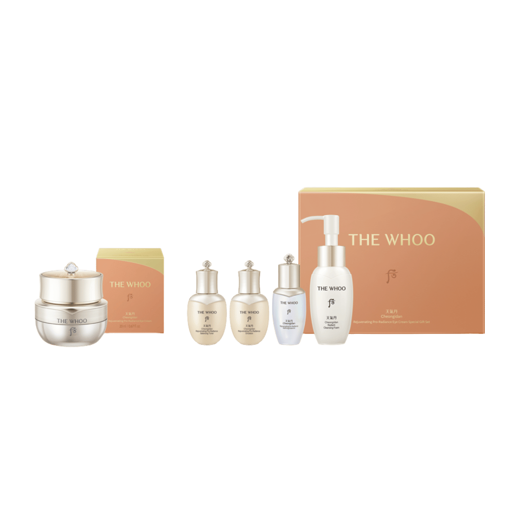 Bộ Kem Dưỡng Mắt Xóa Nhăn Whoo Cheongidan Pro Radiant Eye Cream Special Set