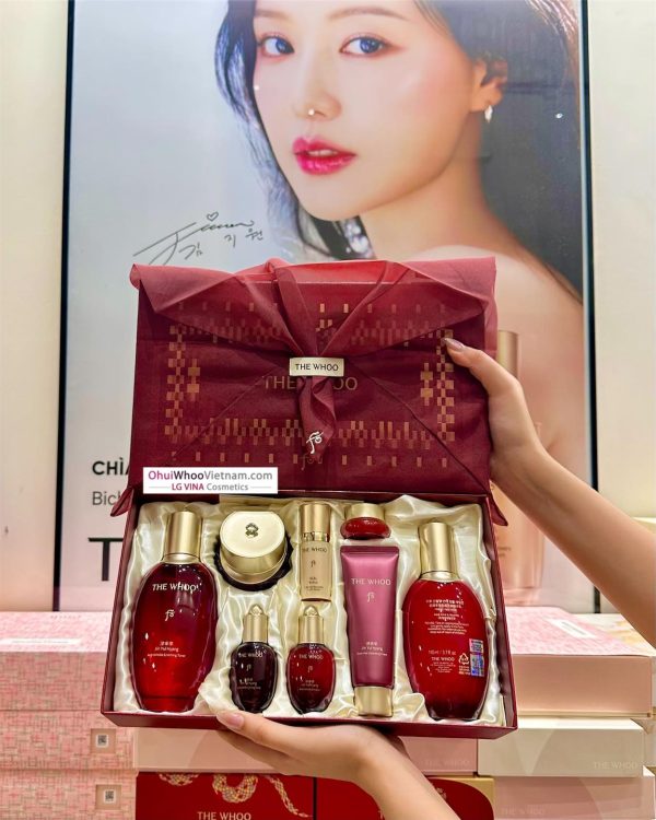 Bộ dưỡng da chống lão hóa Whoo Jinyulhyang Special 3pcs Set
