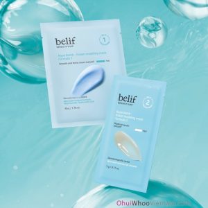 Mặt nạ thạch belif Aqua Bomb Frozen Modeling Mask