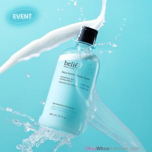 NƯỚC CÂN BẰNG LÀM DỊU VÀ THU NHỎ LỖ CHÂN LÔNG BELIF FROZEN TONER (300ML)