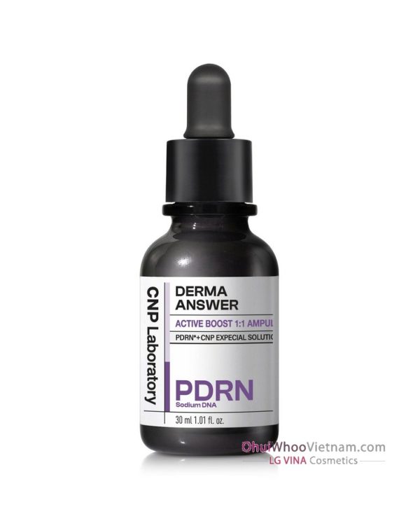 Tinh Chất Làm Sáng Da & Căng Bóng CNP Derma Answer Active Boost Ampule (PDRN) – 30ml
