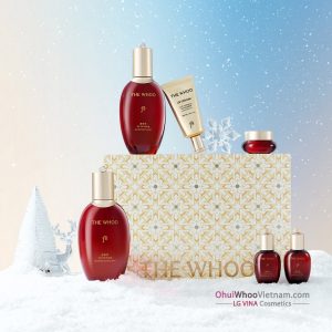 Bộ Dưỡng Whoo Đỏ Jin Yul Hyang Anti-Wrinkle: Chìa Khóa Nâng Cơ, Trẻ Hóa Toàn Diện.