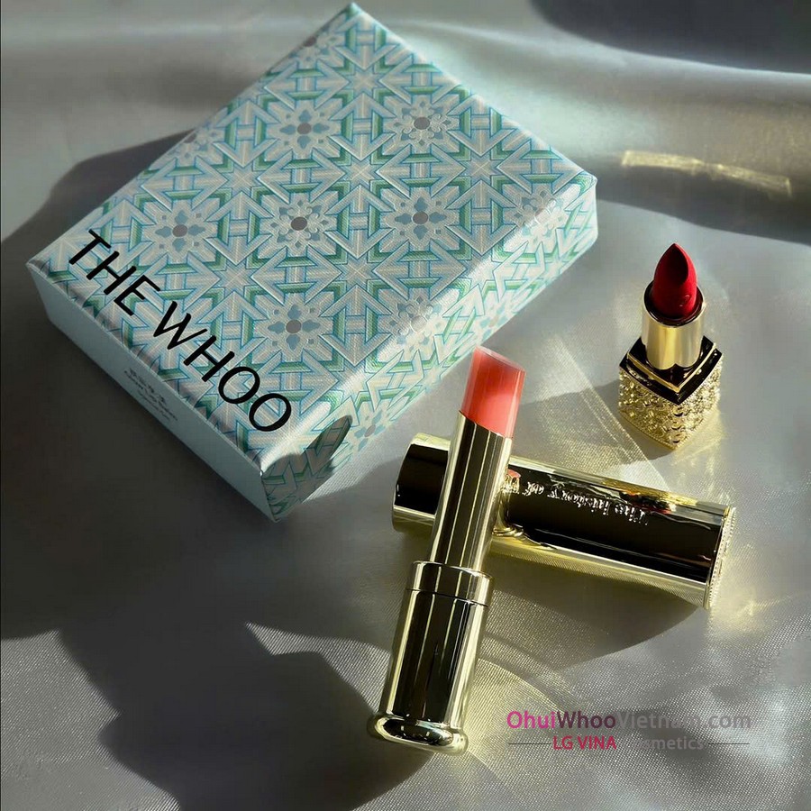 Set Son Dưỡng Glow Whoo: Bí Quyết Môi Hồng Tự Nhiên, Căng Mọng Hoàn Hảo.