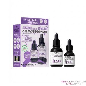 Set Tinh Chất CNP Derma Answer Active Boost: Đột Phá PDRN Cho Da Căng Bóng.