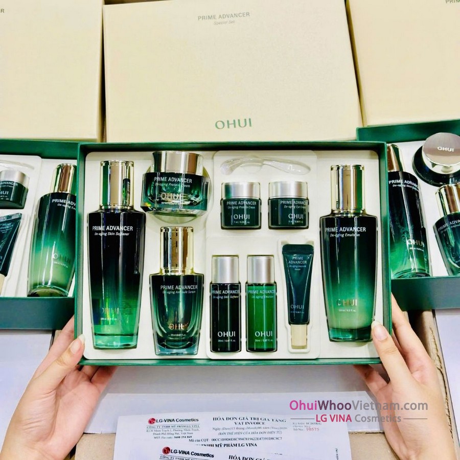 Bộ Dưỡng Căng Bóng Ngừa Lão Hóa Ohui Prime Advancer De-aging Speical