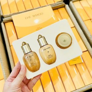 Set Dưỡng Da Whoo Gongjinhyang 3PCS Mini: Trẻ Hóa Da Tức Thì