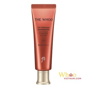 Tinh Chất Chống Nắng Whoo Red Vitamin: Bảo Vệ, Trẻ Hóa Da 50ml
