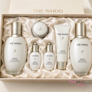 Bộ Dưỡng Trắng Whoo Gongjinhyang Seol Brightening Set: Da Sáng Hồng Khỏe Mạnh