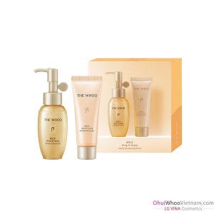 Bộ Làm Sạch Whoo Gongjinhyang Clarifying Cleansing Duo Kit