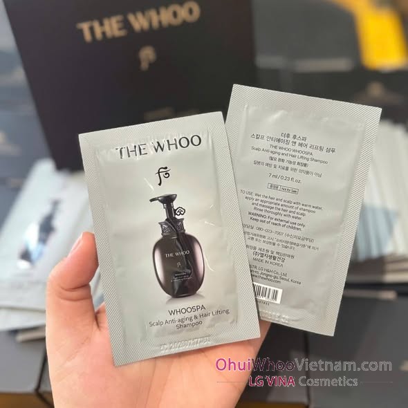 Gói Dầu Gội Whoo Scalp Anti-Aging Shampoo: Giải Pháp Trẻ Hóa Tóc