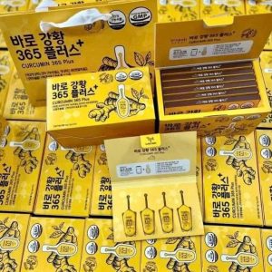 Tinh chất nghệ Curcumin 365 Plus B-Medi Hàn Quốc 32 tép: Bí Quyết Dạ Dày Khỏe Đẹp