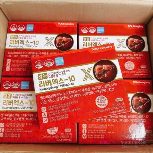 Viên Uống Kwangdong LiverX-10 Milk Thistle Hỗ Trợ Sức Khỏe Gan Hàn Quốc 60 Viên